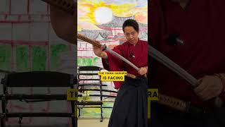 How You’re Sheathing a Katana Incorrectly [upl. by Yzzo717]