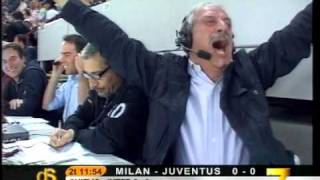 Direttastadio 7Gold  ZULIANI vs CRUDELI Milan 1  1 Juve [upl. by Atinuj634]