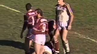 1988 Rd 22 Penrith v Manly [upl. by Charla]