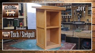 ✅ Tisch  Pult selber bauen aus Holz  selber machen [upl. by Anegroeg]