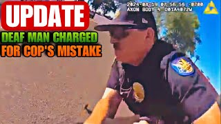 COPS ARREST BLACK DISABLED MAN OVER A MISTAKE  THEN THEY CHARGE HIM WITH ASSUALT [upl. by Tegan893]