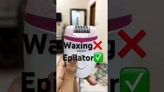 Waxing Vs Epilator for bikney line philips filpkart waxing epilator anytimeanywhere [upl. by Jopa]