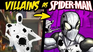 What if SPIDERMAN VILLAINS Were SPIDERMAN Stories amp Speedpaint [upl. by Aisanahta]