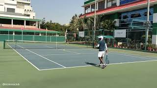 SACHIN BHASKARAN vs JAIPRAKASH NISHAD dctennisclub [upl. by Eedolem849]