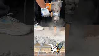 This electric shovel is really fast at demolishing walls [upl. by Yenettirb876]