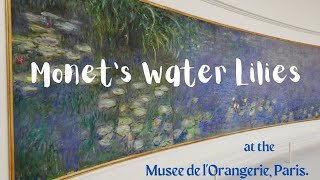 Monet’s Water Lilies at the Musee del’Orangerie Paris [upl. by Olenta]