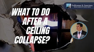 What to Do After a Ceiling Collapse [upl. by Clementas]