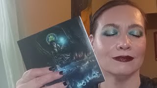 Fantasy Cosmetica Harvest of Souls palette tutorial with a bluish yellow halo eye 😇 [upl. by Aniral]