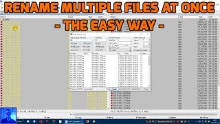 Rename multiple files at once [upl. by Lurline391]