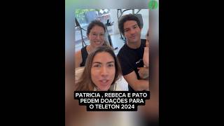 Rebeca Abravanel  Alexandre Pato e Patricia  Teleton 2024 [upl. by Aryn]