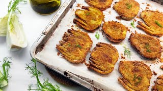 70 Se ami i FINOCCHI adorerai questa ricetta  BAKED FENNEL CUTLETS [upl. by Lukasz]