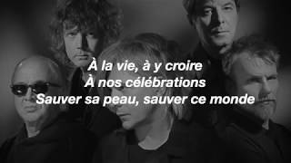 Indochine  Nos célébrations ParolesLyrics [upl. by Nodarse70]