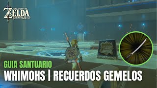 SOLUCIÓN SANTUARIO DE SHOWIHM RECUERDOS GEMELOS  COFRE  Zelda Breath of the Wild [upl. by Anekam700]