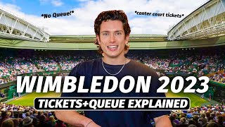 The Wimbledon Queue Explained FULLY easy tickets guide [upl. by Anirol]