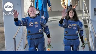 LIVE NASAs Boeing Starliner rocket launches first crewed mission from Cape Canaveral [upl. by Mahon]