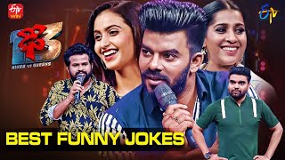 Dhee 13  Kings vs Queens  Best Funny Jokes  Sudheer  Rashmi  Deepika  Hyper Aadi  Pradeep [upl. by Ardnaeel]