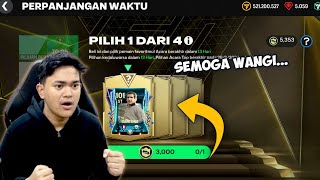 BUKA TOP MARKET PENGEN CANTONA PIRLO amp VIDIC TERBARU OVR 101 TAMATIN RENTETAN EA FC MOBILE 24 [upl. by Nosneh]