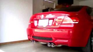 E92 M3 Eisenmann Race Exhaust revving [upl. by Mich630]