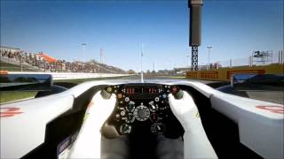 F1 2012 Driver View Cockpit Cam [upl. by Watters]