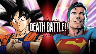 Goku VS Superman Dragon Ball VS DC Comics  DEATH BATTLE [upl. by Johm]