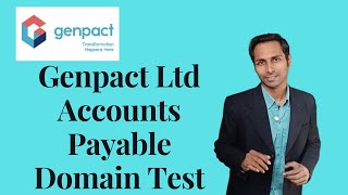 Genpact Account Payable Domain Test interview [upl. by Amahs194]