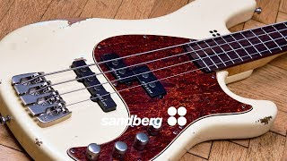 Sandberg California VT4 Creme Heavy Aged Bass Demo [upl. by Orth621]