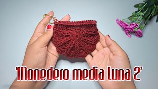 MONEDEROS TEJIDOS A CROCHET CON CIERRE 👛 [upl. by Saiasi]