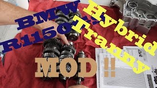 BMW R1150GS Project  Pt 2  Transmission overdrive Mod Hybrid [upl. by Warrick]