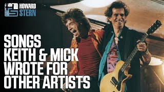 Keith Richards on the Songs He And Mick Jagger Wrote for Other Artists [upl. by Mehalick978]