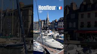 Walk in Honfleur 🇫🇷 Normandy ⚓️ Visit the Town Market and the Harbour honfleur normandie travel [upl. by Verras]