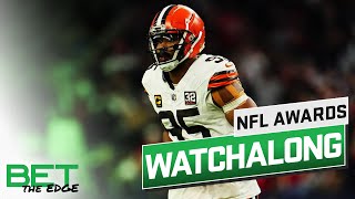 NFL Awards Show Watchalong  Reaction  Bet the Edge 2924  NBC Sports [upl. by Ingaberg]