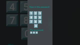 Type in the password [upl. by Yrol]