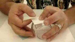 Glass Etching Tutorial How to Etch Glass  step 1 of 4 [upl. by Phillis]