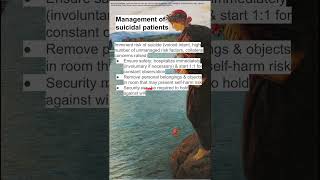 Management of suicidal patients [upl. by Marr]