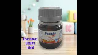 Pharmaton Vitality tablet Ne işe yarar ve özellikleri [upl. by Heath]