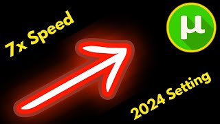 How to Increase uTorrent Download Speed 2024 Best Settings  Information And Tech [upl. by Iaras]