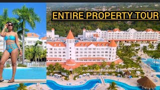 Bahia principe Jamaica Full Property Walk around tour [upl. by Yditsahc]