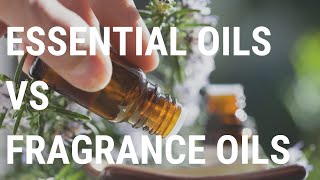 Essential Oils vs Fragrance Oils  Candle Making [upl. by Marlena849]