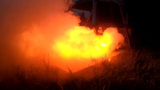 Engine EN73  Static Fire Test [upl. by Moffit]