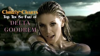 TOP TEN The Best Songs Of Delta Goodrem So Far [upl. by Ellicul583]