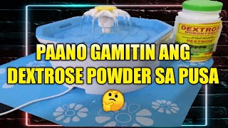 Paano Gamitin ang Dextrose Powder sa Pusa [upl. by Cusack]