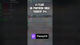 1 FLOAT AK PANTHERA ONCA TRADEUP shorts cs2 [upl. by Alitha570]