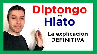 DIPTONGOS E HIATOS En español Aprende a distinguirlos FÁCILMENTE [upl. by Aihsekel]