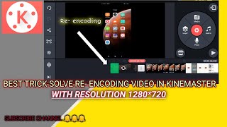 How to solve re encoding problem in kinemaster  Make 720 copy problem solve  Technical Ako [upl. by Fredenburg]