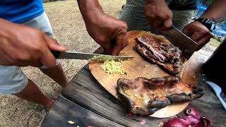 Kilawing Kambing Recipe Chopped Goatskin Kilawin [upl. by Atteniuq]