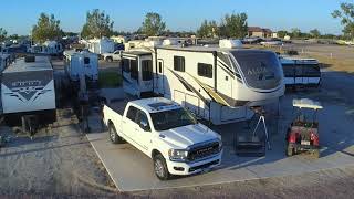 September Drone Flight over Cottonwood RV Park Blair Nebraska [upl. by Nnaeus424]