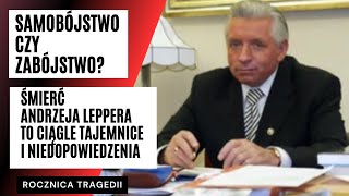 Andrzej Lepper zmarł 12 lat temu a wciąż są KONTROWERSJE „Absolutnie nie wierzę w samobójstwo” [upl. by Medarda]