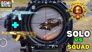 BGMI Solo Vs Squad Most Aggressive Gameplay 🔥 SAMSUNGA7A8J4J5J6J7J2J3XSA3A4A5A6A7 [upl. by Brownson]