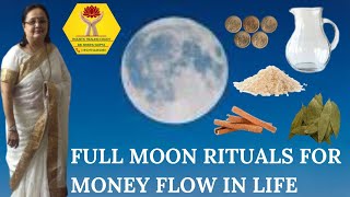 FULL MOON RITUALS FOR MONEY FLOW IN LIFE fullmoonrituals specialritual fullmoon [upl. by Zeuqram]