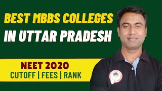 Top 10 MBBS Colleges In Uttar Pradesh List Cut Off This Year MBBS Fee Structure amp Total Budget [upl. by Lig667]